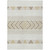 3' X 5' Ivory Beige And Taupe Southwestern Washable Indoor Outdoor Area Rug