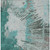 5' X 8' Dark Green Aqua And Gray Abstract Washable Indoor Outdoor Area Rug