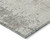 5' X 8' Linen And Gray Abstract Washable Indoor Outdoor Area Rug
