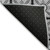 5' X 8' Black Ivory And Gray Medallion Washable Indoor Outdoor Area Rug