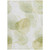 3' X 5' Green And Ivory Abstract Washable Indoor Outdoor Area Rug
