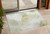 3' X 5' Green And Ivory Abstract Washable Indoor Outdoor Area Rug