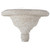 Homeroots Home Decor Torch Shaped Cement Wall Shelf
