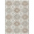 3' X 5' Ivory And Brown Floral Washable Indoor Outdoor Area Rug - Ivory, Brown