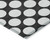 5' X 8' Black And Ivory Polka Dot Washable Indoor Outdoor Area Rug