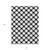 5' X 8' Black And Ivory Polka Dot Washable Indoor Outdoor Area Rug