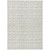 5' X 8' Ivory And Beige Geometric Washable Indoor Outdoor Area Rug Transitional Style - Ivory, Beige Color
