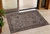 3' X 5' Brown And Beige Floral Washable Indoor Outdoor Area Rug - Brown, Beige