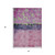 5' X 8' Blush And Mint Green Abstract Washable Indoor Outdoor Area Rug