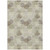 5' X 8' Beige Green And Ivory Polka Dot Washable Indoor Outdoor Area Rug