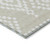 5' X 8' Beige And Ivory Geometric Washable Indoor Outdoor Area Rug Transitional Style - Beige, Ivory Color