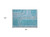 2' X 3' Teal Abstract Washable Indoor Outdoor Area Rug