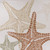 8' X 11' Ivory Yellow Orange And Green Starfish Indoor Outdoor Area Rug