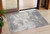 3' X 5' Gray And Beige Abstract Washable Indoor Outdoor Area Rug - Gray, Beige
