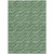 5' X 8' Sage Geometric Washable Non Skid Indoor Outdoor Area Rug