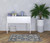 3' X 5' Blue And Beige Oriental Power Loom Non Skid Area Rug