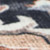 4' X 6' Black Oriental Power Loom Stain Resistant Area Rug