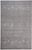 5' X 8' Gray And Ivory Wool Oriental Shag Hand Knotted Area Rug