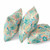 16” Blue Peach Tropical Suede Throw Pillow