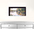 Rowboat Pond Landscape 1 Black Framed Print Wall Art