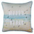 Happy Place Beach Quote Decorative Throw Pillow