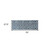 2' X 6' Navy Blue Moroccan Machine Tufted Runner Rug With UV Protection