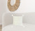 20" Ivory Herringbone Cotton Throw Pillow With Tassles