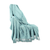 60" X 50" Blue Woven Cotton Throw Blanket with Fringe
