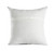 20" X 20" Beige Gray And Off-White 100% Cotton Patchwork Zippered Pillow