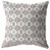 20" Pink Lattice Decorative Suede Throw Pillow