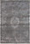 5' X 7' Gray Medallion Non Skid Area Rug