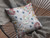18" Gray Bird Decorative Suede Throw Pillow