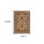 10' X 13' Ivory Oriental Power Loom Stain Resistant Area Rug