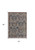 2' X 3' Ivory Blue And Burnt Orange Floral Area Rug With Fringe