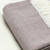 50" X 60" Taupe Woven Herringbone Plush Throw Blanket