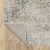 8' Beige And Gray Oriental Distressed Runner Rug