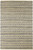 8' X 10' Blue and Beige Chevron Striped Area Rug