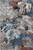 5' X 8' Gray Abstract Foliage Area Rug