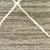 8' X 10' Grey And Ivory Geometric Power Loom Stain Resistant Area Rug