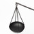 13" Libra Black Vintage Decorative Scale