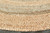 Two Toned Natural Jute Area Rug