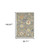 12' Gray And Ivory Genuine Wool Oriental Runner Rug With Fringe