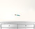 Shades of Aqua Jade Abacus Disc Decorative Calligraphy Brush