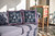 20” Navy Purple Horse Suede Throw Pillow