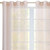 Set of Two 84"  Blush Solid Modern Window Panels