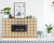 8" x 8" Papaya Peel and Stick Removable Tiles