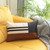 Brown and Black Geometric Lumbar Throw Pillow