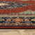 12' Red And Ivory Genuine Wool Oriental Runner Rug With Fringe
