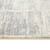 5' X 8' Gray Light Blue And Ivory Geometric Area Rug