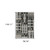 7' X 10' Gray and Black Geometric Power Loom Area Rug